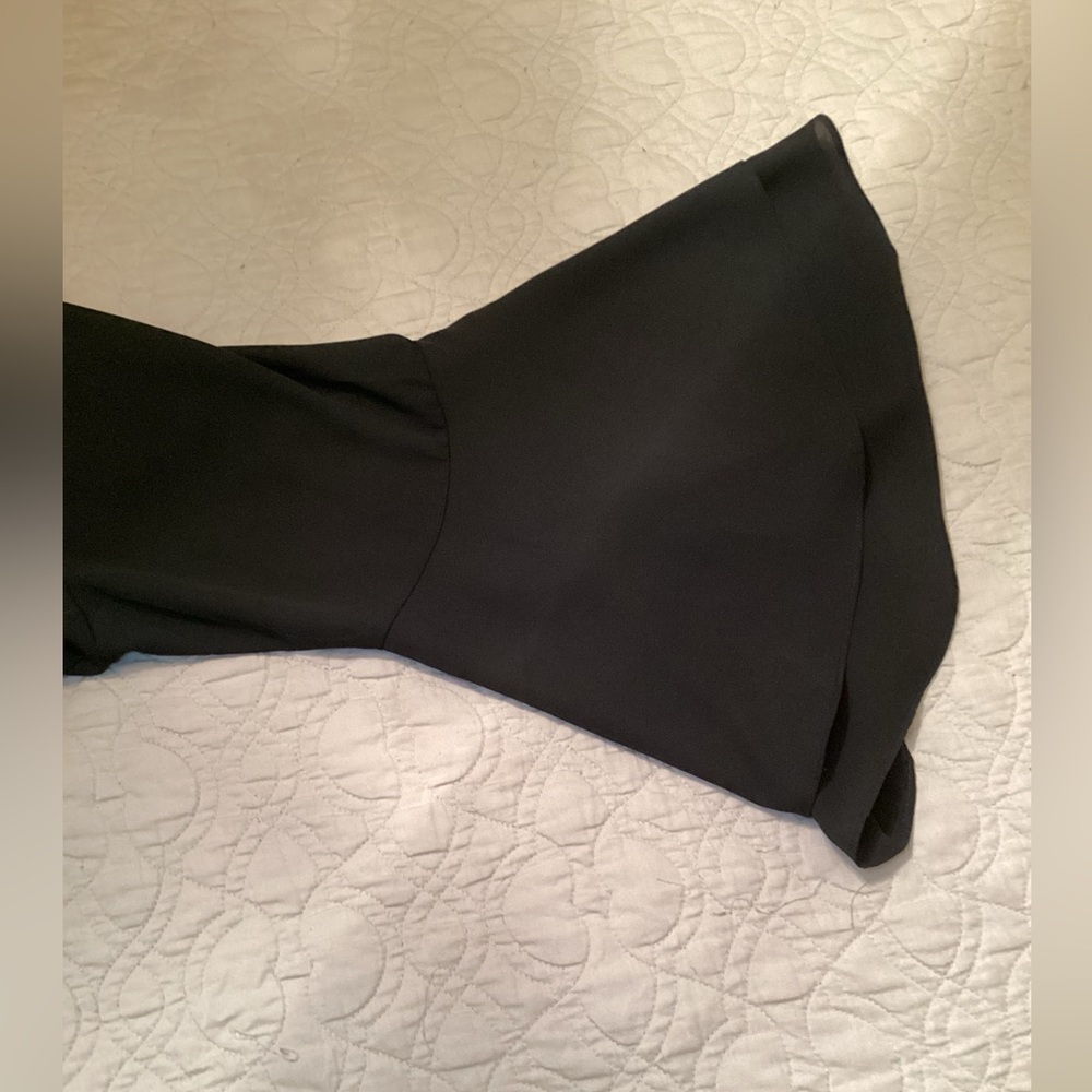 Alfani Flowy Top with Bell Sleeves Black (16) - Picture 3 of 14
